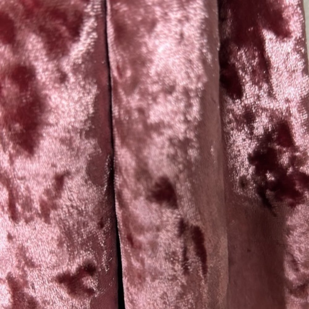 Show Me Your Mumu Andrea Crushed Velvet Wrap Dress S - Picture 8 of 11